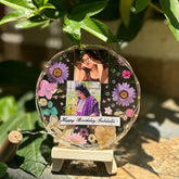 Photo Circle Resin Artwork (With Light)