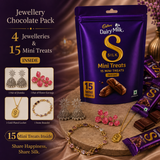 Set of 4 Viral Jewellery + Cadbury Mini Treats