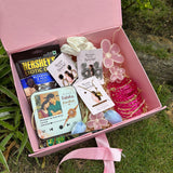 Raksha Bandhan Special Hamper(Fridge Music Magnet + Chocolate + 3 Clutcher + Tulip Scrunchies + 12 Diamond Bangles + 3 Ghungroo Bangles +1 Necklace + 1 Jhumka + 1 Earring + 1 Mehndi Cone )