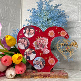 Heart Resin Artwork With Stand