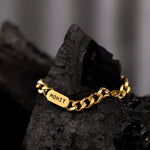Load image into Gallery viewer, Cuban Rugged Bracelet - Gold

