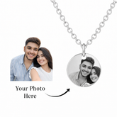 Circle Photo Necklace