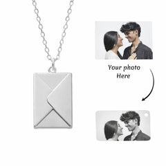 Envelope Photo Necklace