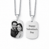 Tag Photo Necklace