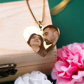 Heart Photo Necklace