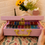Raksha Bandhan Special Premium Bangle Box With Name ( 180 Diamond Bangles + 33 Ghungroo Bangles)