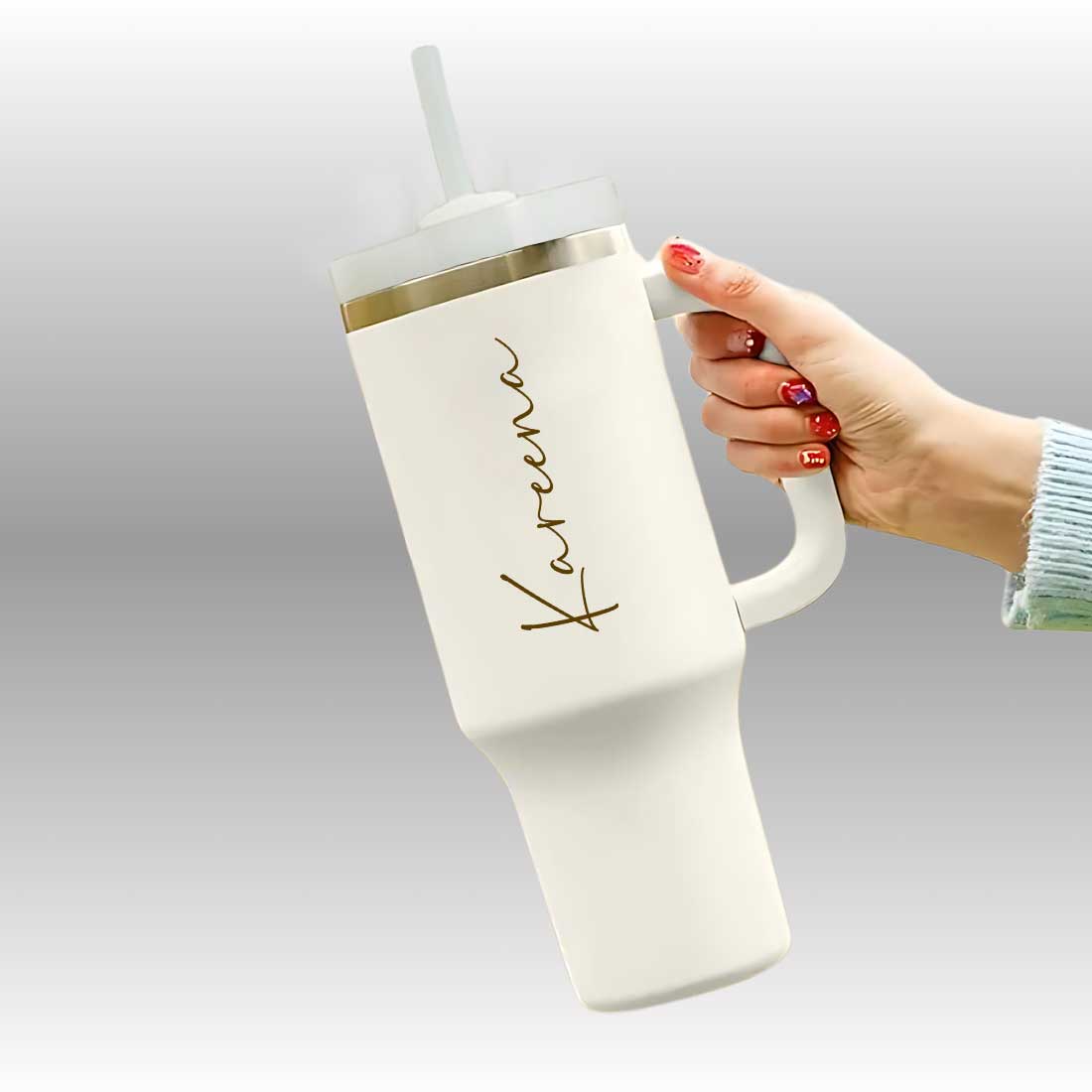 Personalized Tumbler Large Insulated Travel Mug 1200ml