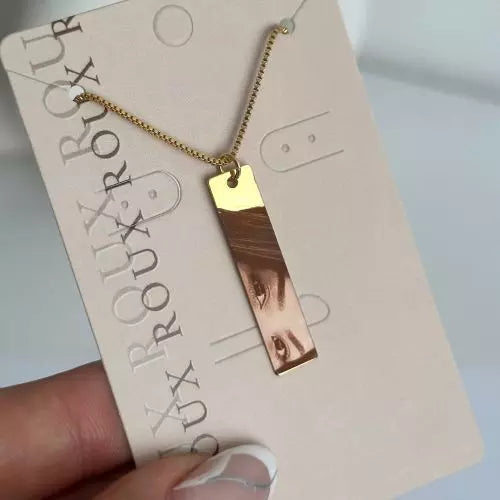 Spotify Eye Photo Necklace