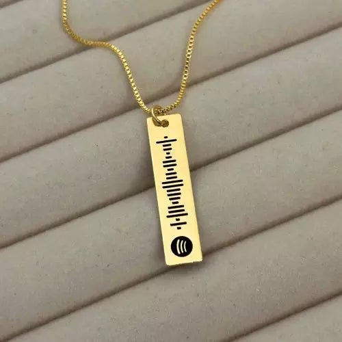 Spotify Eye Photo Necklace