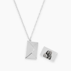Envelope Photo Necklace