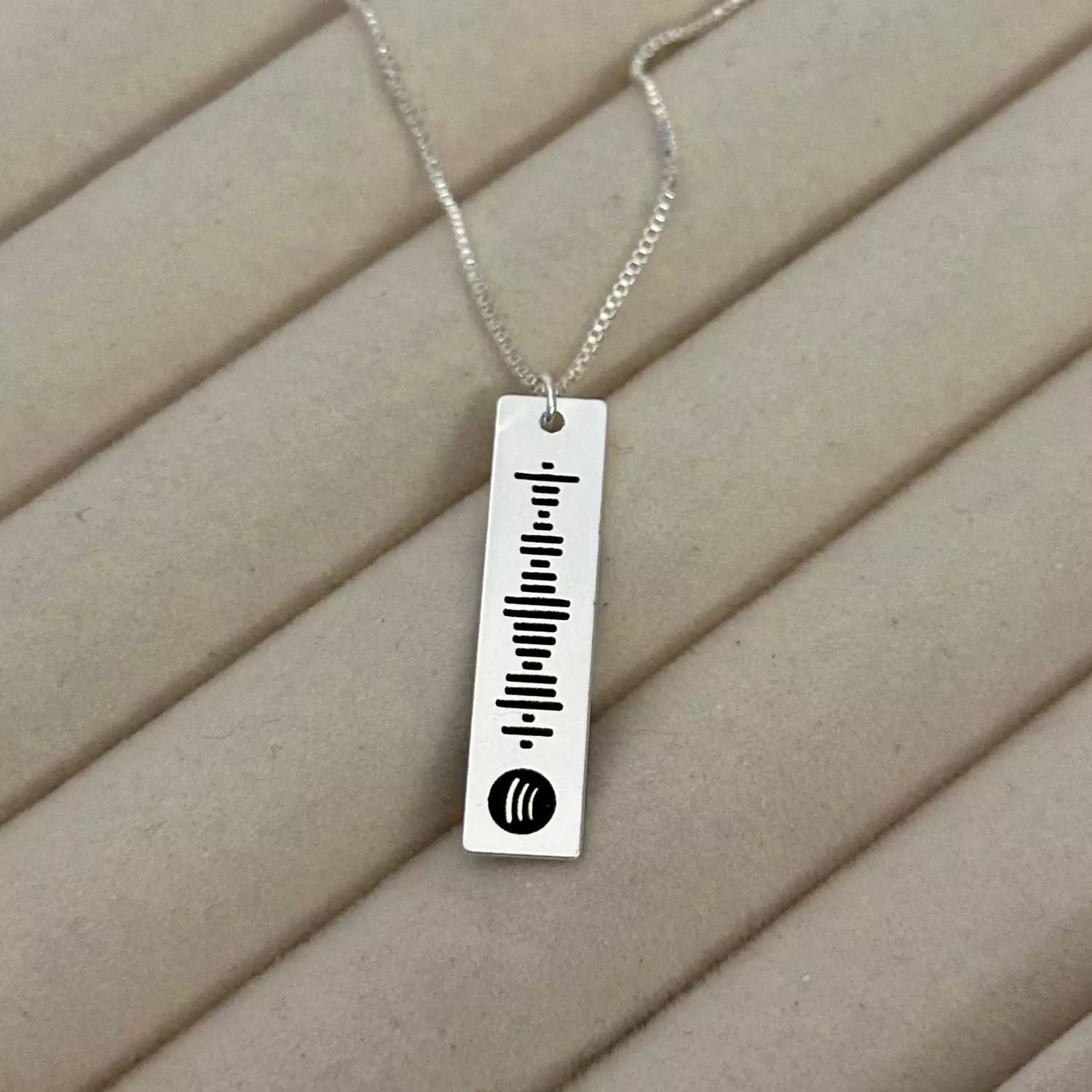 Spotify Eye Photo Necklace
