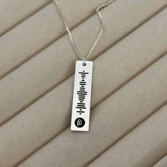Spotify Eye Photo Necklace
