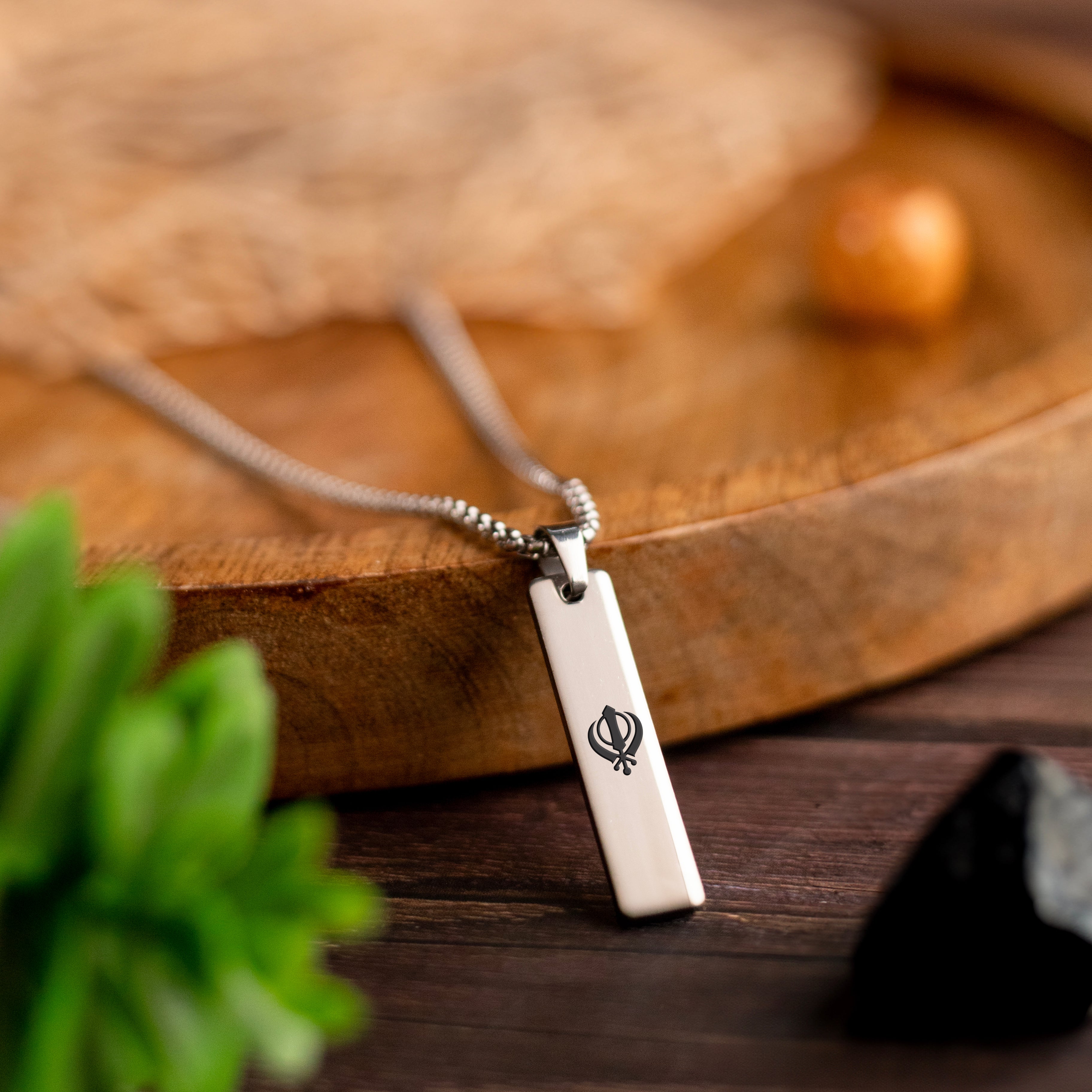 Sikh Khanda Spiritual Symbol Pendant – Xctasy - Main Image