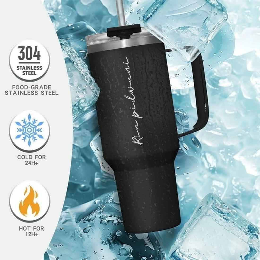 Personalized Tumbler Large Insulated Travel Mug 1200ml