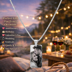 Forever Us Photo Necklace