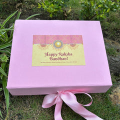 Raksha Bandhan Special Hamper(Fridge Music Magnet + Chocolate + 3 Clutcher + Tulip Scrunchies + 12 Diamond Bangles + 3 Ghungroo Bangles +1 Necklace + 1 Jhumka + 1 Earring + 1 Mehndi Cone )