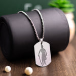 Load image into Gallery viewer, Waheguru Micro Sculpted Pendant
