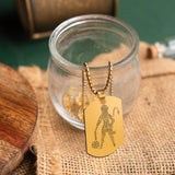 Hanuman Chalisa Micro Sculpted Pendant