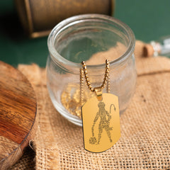 Hanuman Chalisa Micro Sculpted Pendant