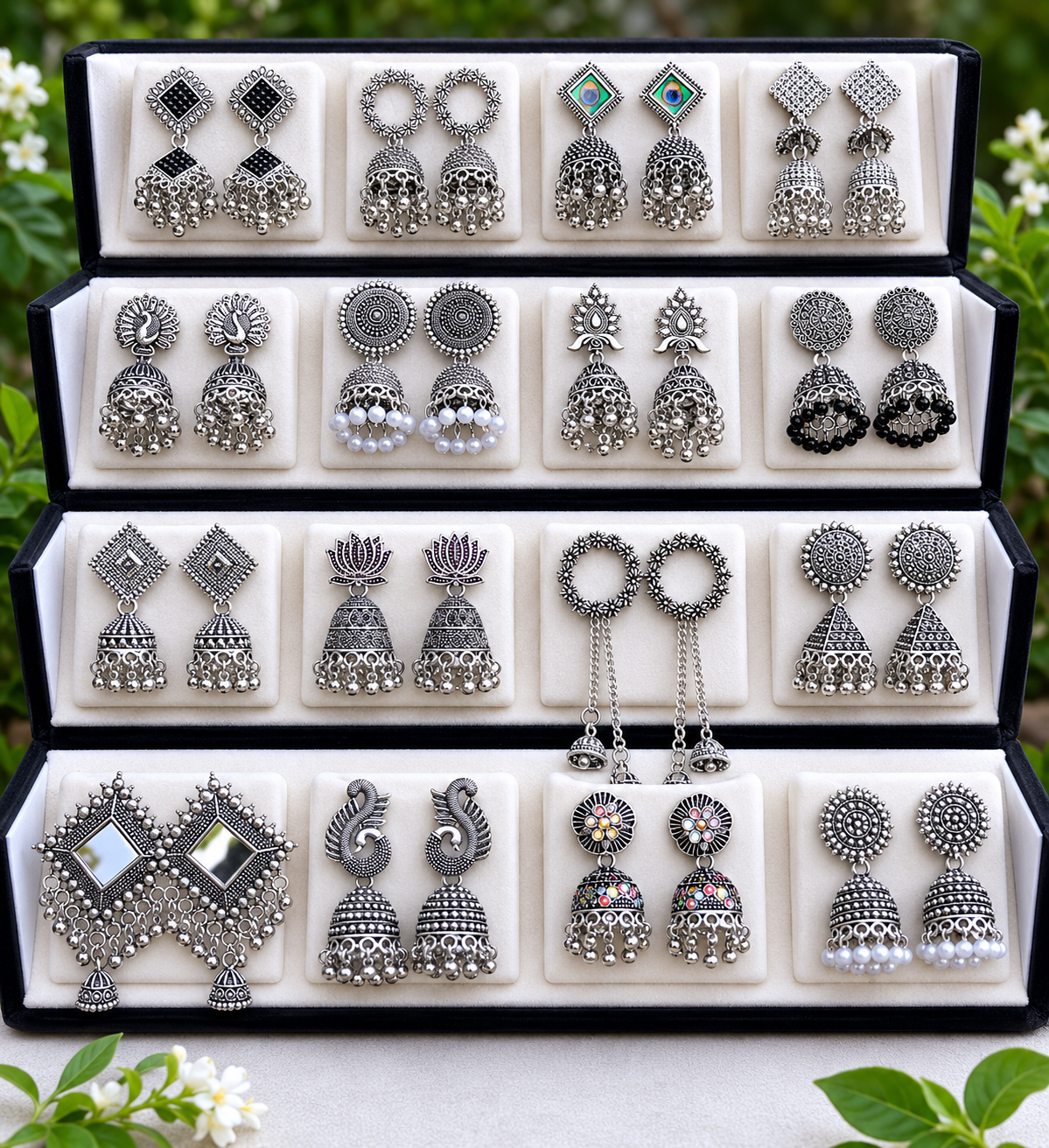 16 Jhumka With Premium Box