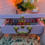 Raksha Bandhan Special Premium Bangle Box With Name ( 120 Diamond Bangles + 20 Ghungroo Bangles)