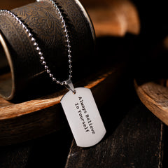 Signature Plate Pendant