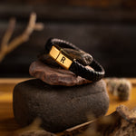 Load image into Gallery viewer, Leather Lock Bracelet
