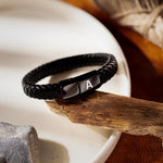 Load image into Gallery viewer, Leather Lock Bracelet
