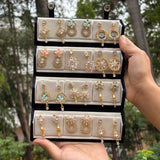 12 Charm Earrings With Premium Box
