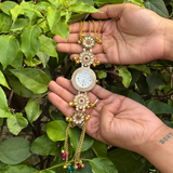 Premium White Flower  Watch