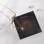 Load image into Gallery viewer, Pisces Zodiac Necklace
