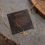 Load image into Gallery viewer, Scorpio Zodiac Necklace
