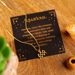 Load image into Gallery viewer, Aquarius Zodiac Necklace
