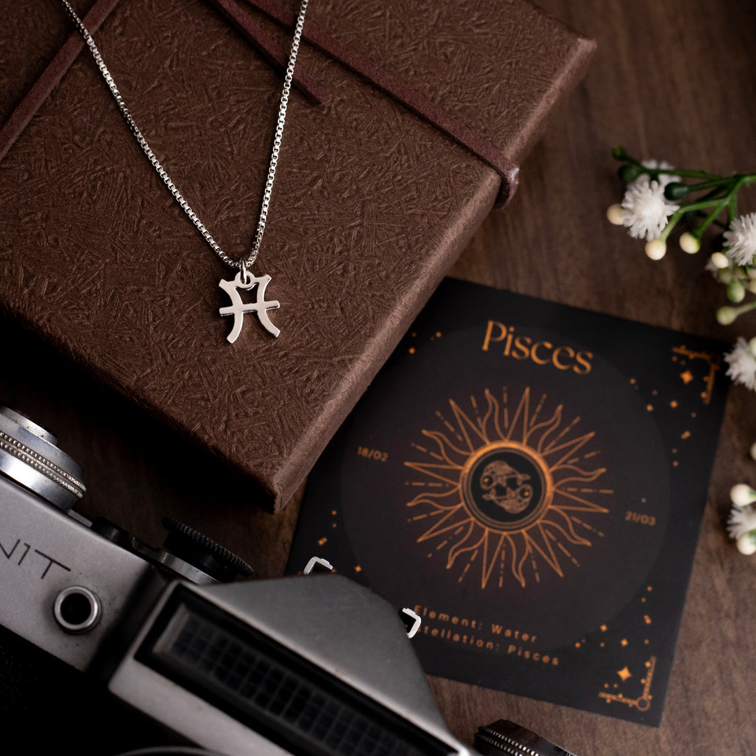 Pisces Zodiac Necklace