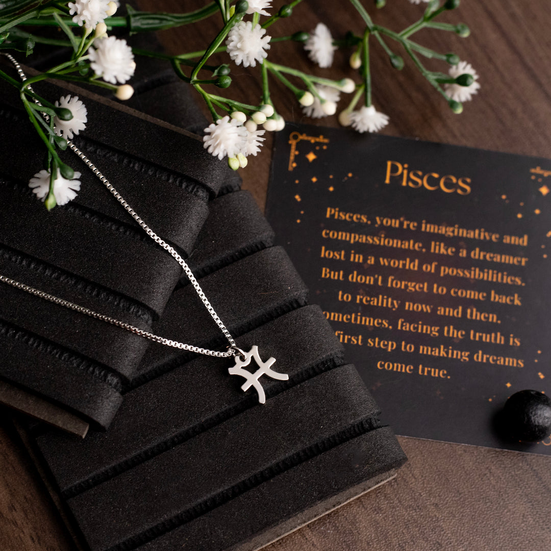 Pisces Zodiac Necklace