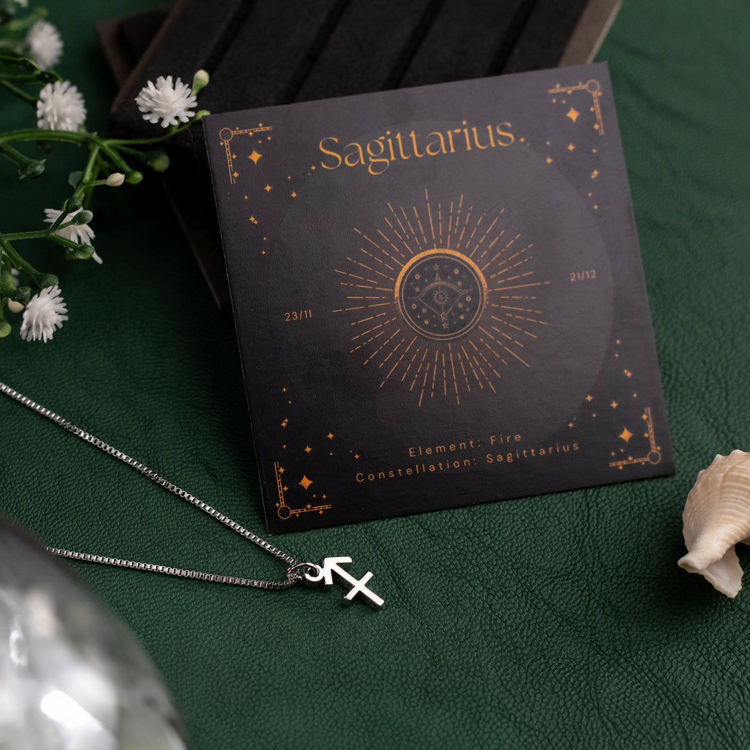 Sagittarius Zodiac Necklace