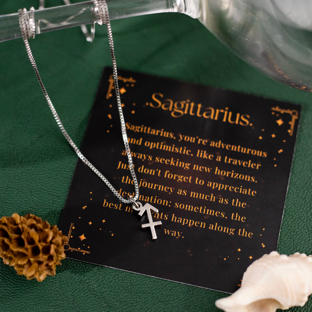 Sagittarius Zodiac Necklace