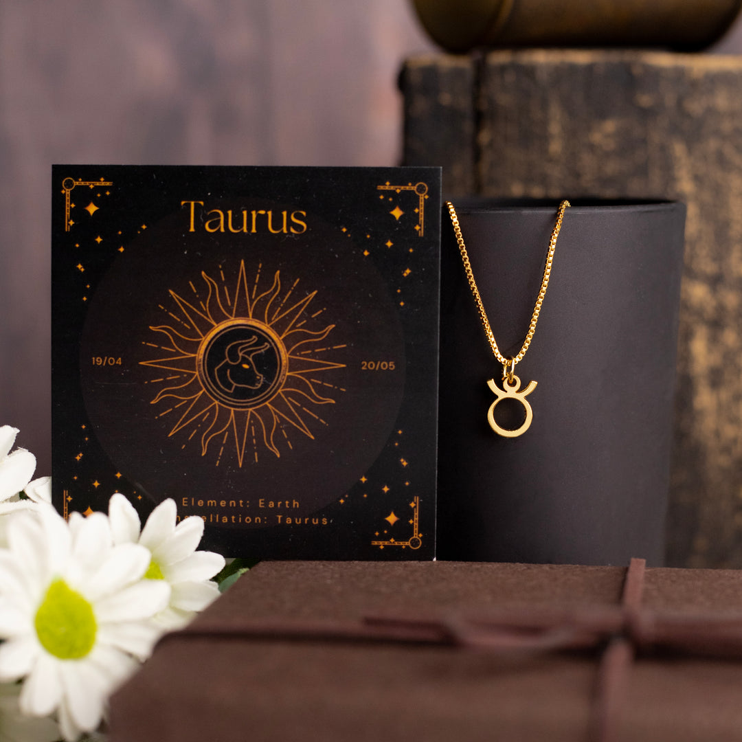 Taurus Zodiac Necklace