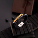 Load image into Gallery viewer, Fine Leather Bracelet
