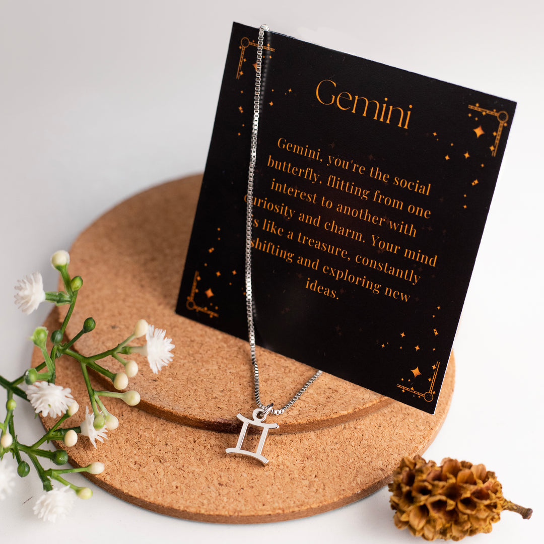 Gemini Zodiac Necklace