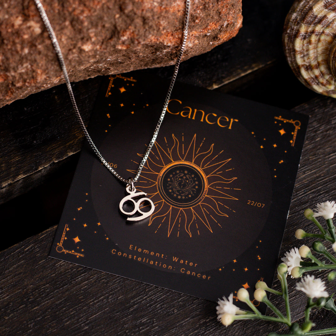 Cancer Zodiac Necklace