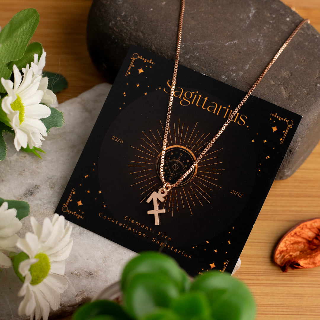 Sagittarius Zodiac Necklace