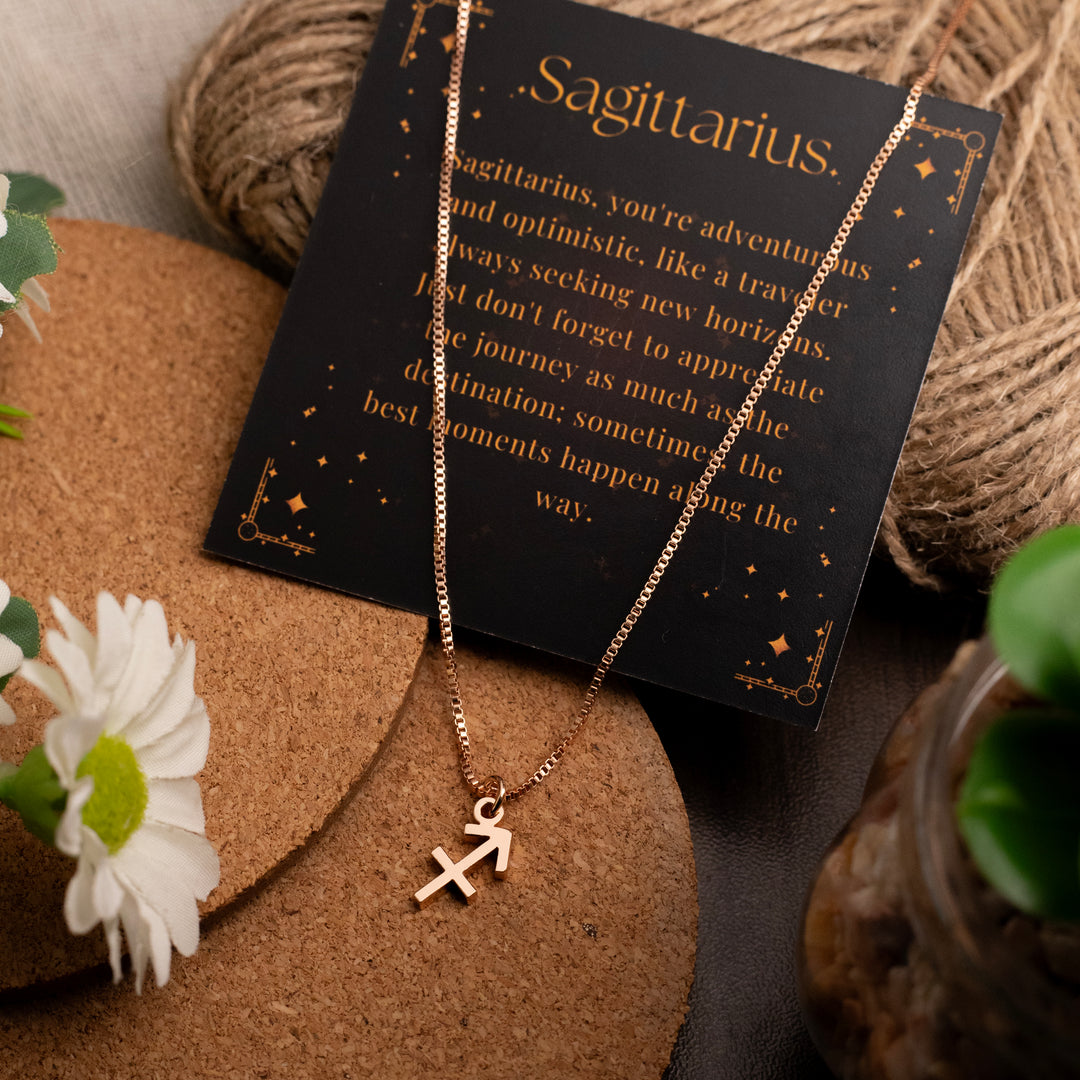 Sagittarius Zodiac Necklace