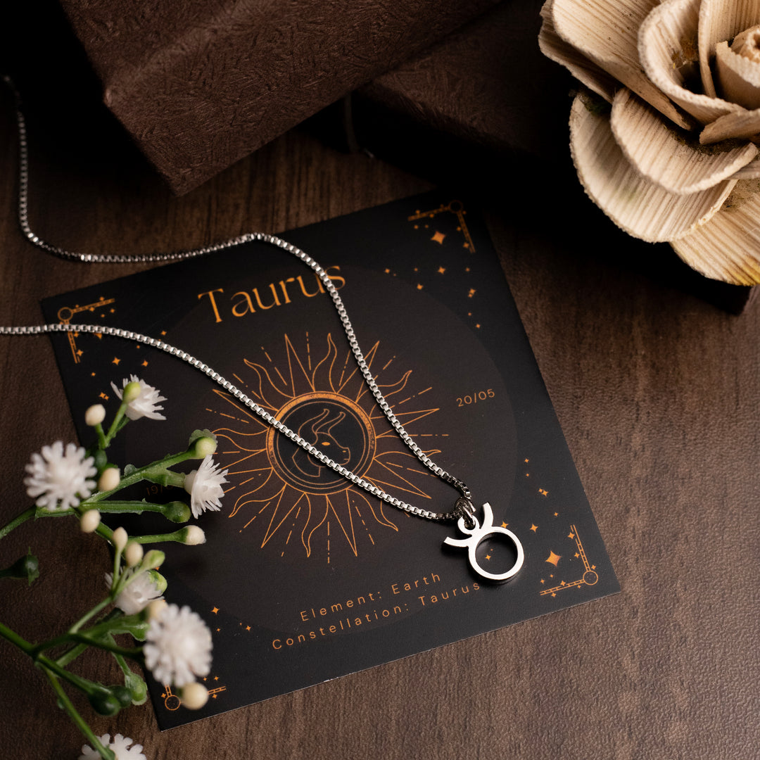 Taurus Zodiac Necklace