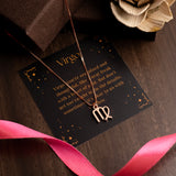 Virgo Zodiac Necklace