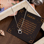 Load image into Gallery viewer, Taurus Zodiac Necklace
