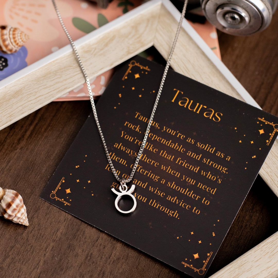 Taurus Zodiac Necklace