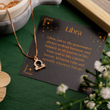 Libra Zodiac Necklace