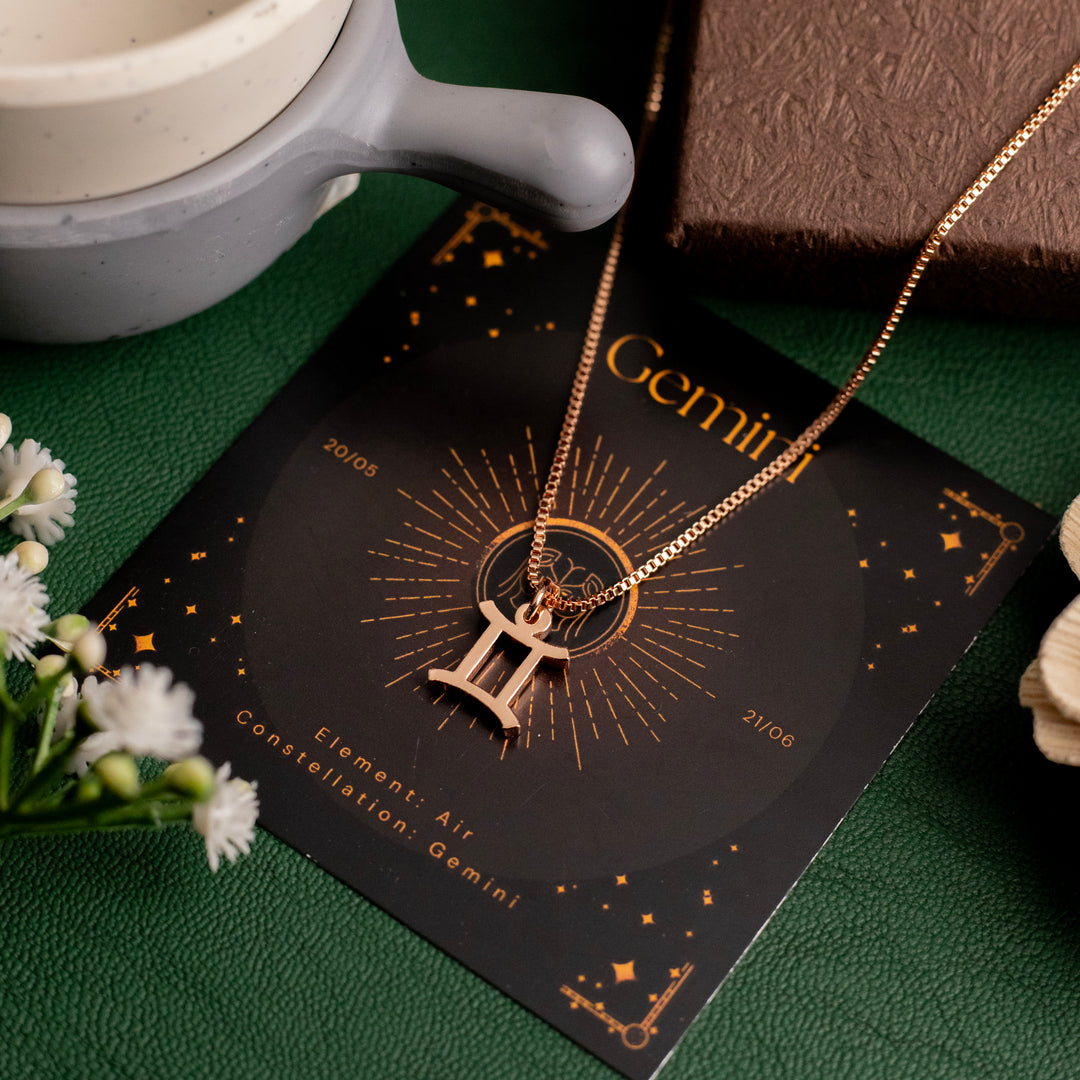 Gemini Zodiac Necklace