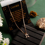 Load image into Gallery viewer, Gemini Zodiac Necklace
